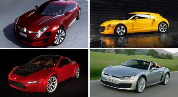 Citroën C-Métisse, Volkswagen EcoRacer, Mitsubishi Concept-RA, Volkswagen BlueSport