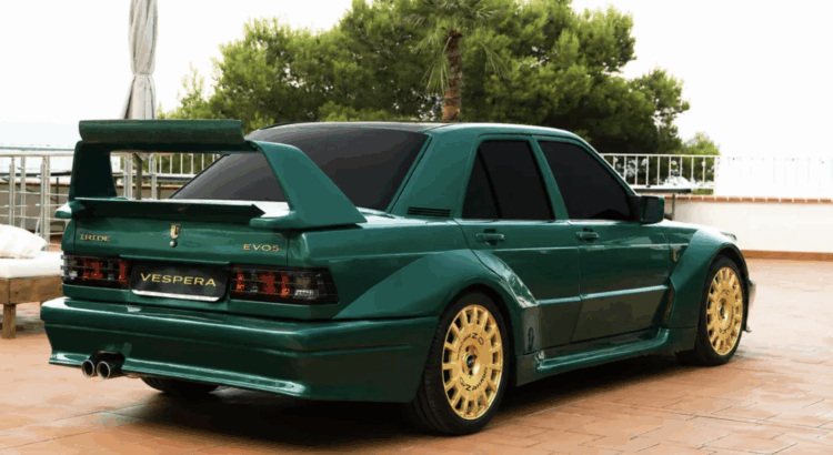 Cette Mercedes 190 E Evo II cache un secret de 765 chevaux sous le capot