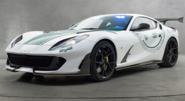 Ferrari 812 Superfast Mansory de la police de Dubaï