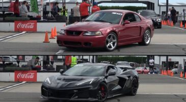 Mustang SVT vs Corvette C8