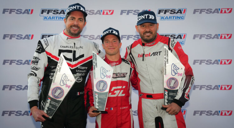 Championnat de France Karting 2026 : Leuillet, Léglise et Bailly titrés en Long Circuit à Bresse