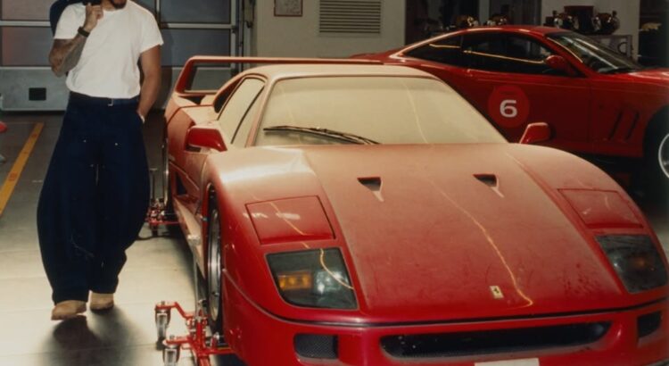 Lewis Hamilton nous fait découvrir la restauration de sa Ferrari F40 ! (+ vidéo)