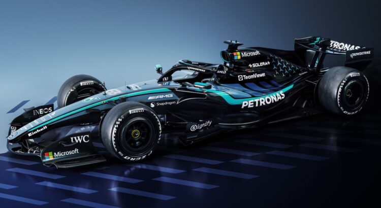 Mercedes-AMG F1 : une nouvelle livrée pour les "flèches d'argent" à Austin