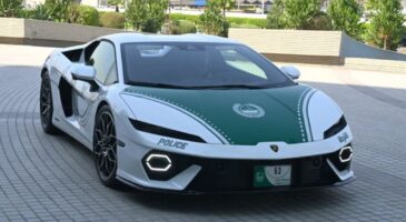 Lamborghini Temerario police Dubaï